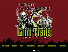 Tablet Screenshot of grimtrails.com